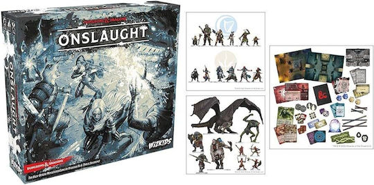 WizKids Dungeons & Dragons Onslaught Harpers Gegen Zhentarim Reiseführer