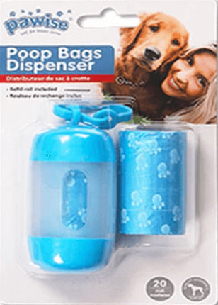 Pawise Tasche für Hundekotbeutel Blau