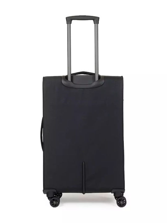 Newcom Travel Suitcases Fabric Green with 4 Wheels