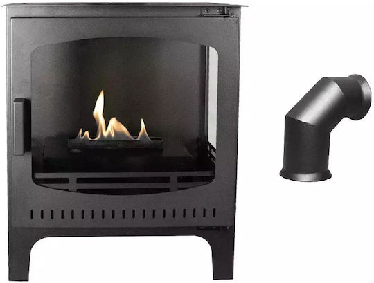 Xaralyn Boden Bioethanol Kamine Innenbereich Schwarz 60x48x29cm