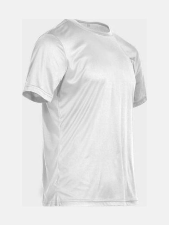 Work Shirt T-shirt Stenso Dri-fit White Work Shirt T-shirt Stenso Dri-fit White