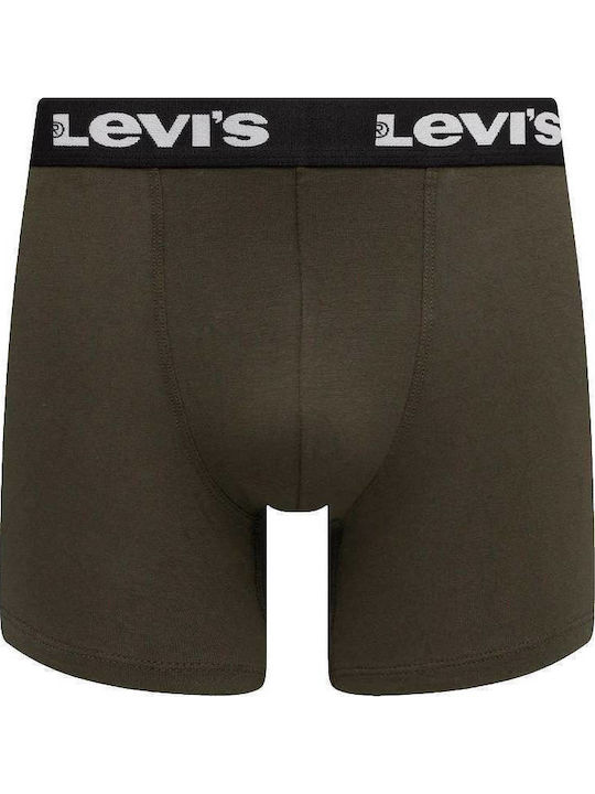 Herren Boxershorts Haki 2Packung