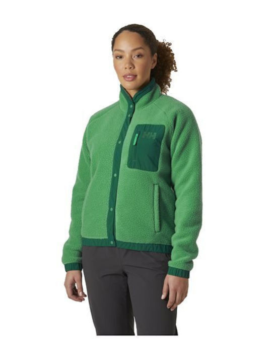 Men's Fleece Cardigan Green