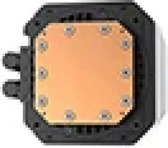 Deepcool LM240 Υδρόψυξη AIO CPU με 2 Ανεμιστήρες 120mm και RGB Φωτισμό Λευκή
