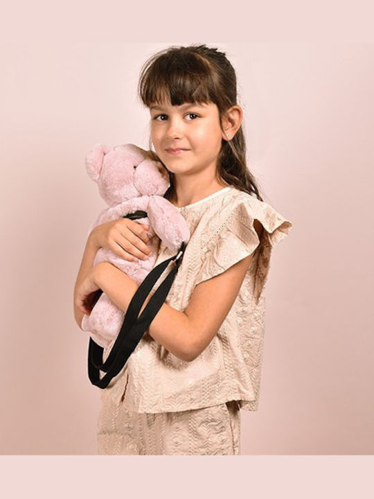 Doudou et Compagnie Kinder Tasche Umhängetasche Rosa 15cm