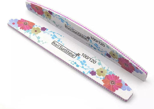 Nail Files 100/120 Sunshine Flower 25 Pieces Oem