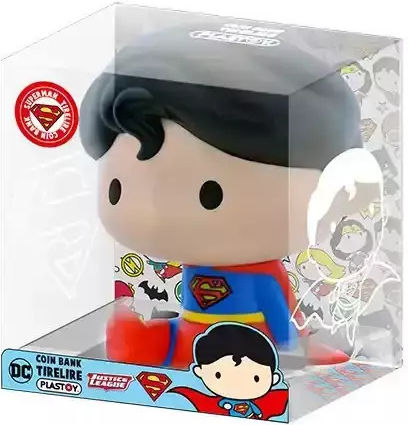 Plastoy Superman Children's Money Box Ceramic Multicolored 14.6x12.2x15.8cm