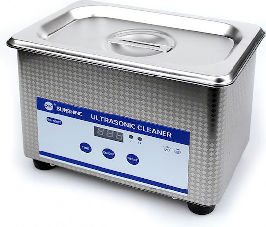 Sunshine Καθαριστής Υπερήχων 800ml Inox με Ψηφιακό Χρονοδιακόπτη