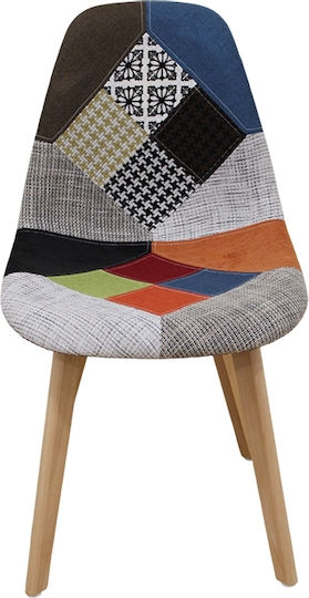 Καρέκλα Τραπεζαρίας 65x63x47εκ. Patchwork