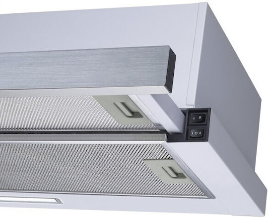 Bronxi Schiebbarer Dunstabzug 60cm Inox