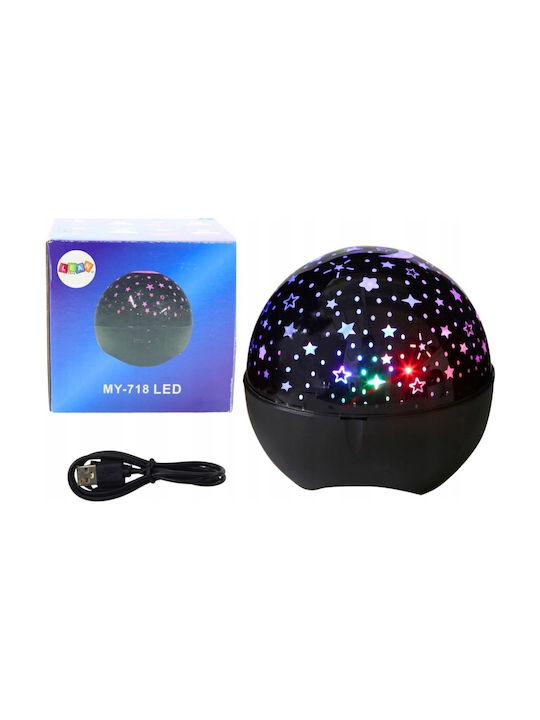 Lean Toys Kinderprojektorlampe Schwarz
