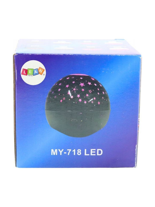 Lean Toys Kinderprojektorlampe Schwarz