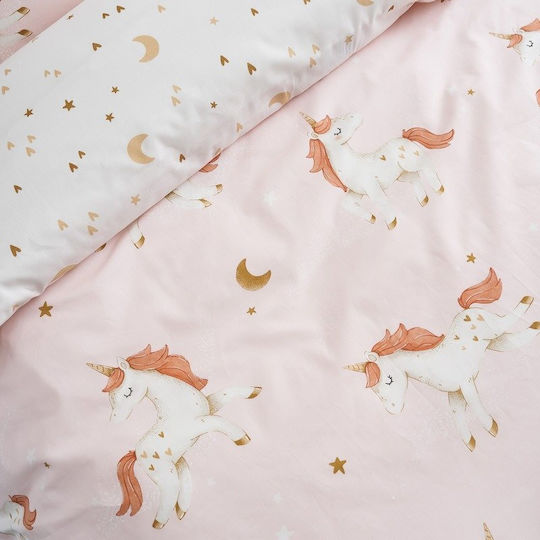 Vesta Home Kids Single Duvet Kelly Pink 160x230cm