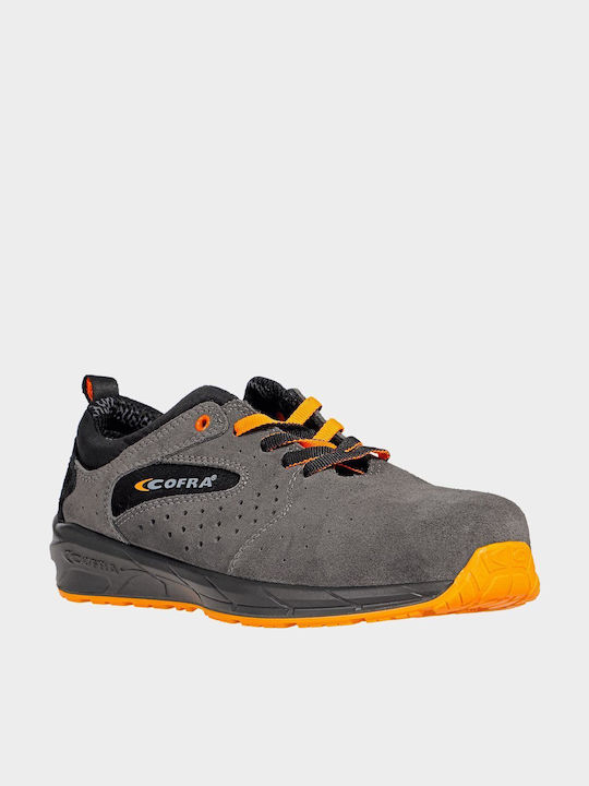 Cofra Low Work Gray S1PS with Certification FO ,SR