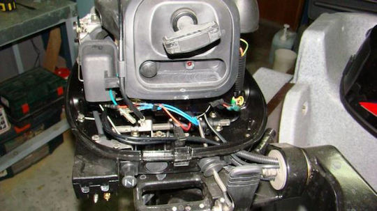 HIDEA Marine Außenbordmotor Benzin mit Leistung 15hp