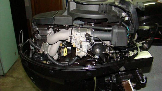 HIDEA Marine Außenbordmotor Benzin mit Leistung 15hp