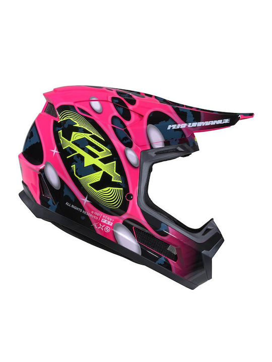 Kenny MX Performance Schwarz/Pink Motorradhelm Motocross ECE 22.06 Gewicht 1259gr