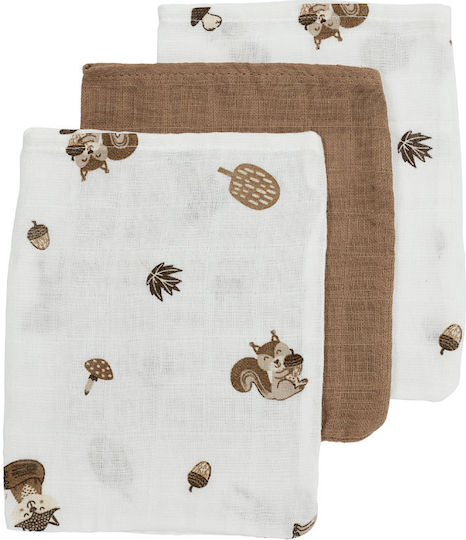 Meyco Umărul Burp Cloth 30x30cm 3 Bucăți Meyco Umărul Burp Cloth 30x30cm 3 Bucăți