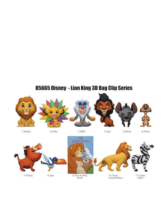 Schlüsselanhänger Monogram Disney Der König der Löwen Blind Bag Zufallsauswahl