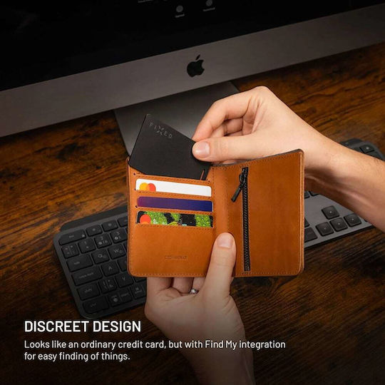 Fixed Fixed Card 2 Apple Find My Black Rechargable