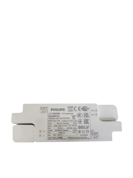 V-TAC Square Recessed LED Panel 40W with Natural White Light 4000K 60x60cm