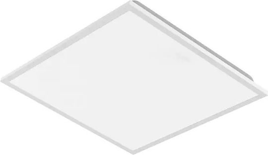 V-TAC Τετράγωνο Χωνευτό LED Panel 40W με Φυσικό Λευκό Φως 4000K 60x60εκ.