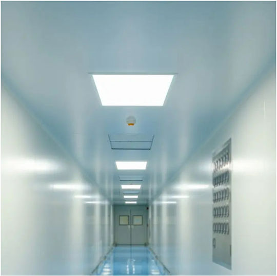 V-TAC Τετράγωνο Χωνευτό LED Panel 40W με Φυσικό Λευκό Φως 4000K 60x60εκ.