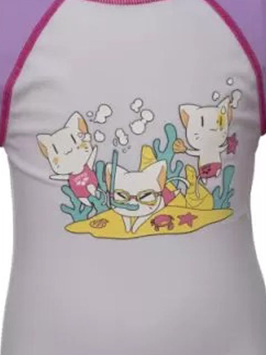 Arena Kids Swimwear Rashguard Lilac
