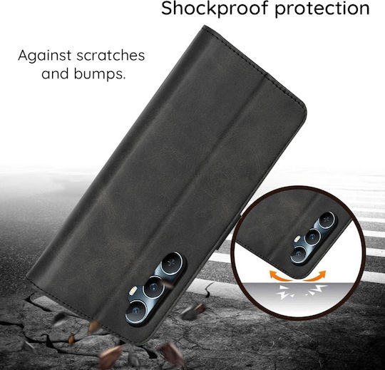Techsuit Diary Book Silicone Black (Xiaomi 15T Pro)