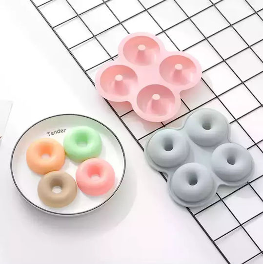 Silicone Donut Mold Grey