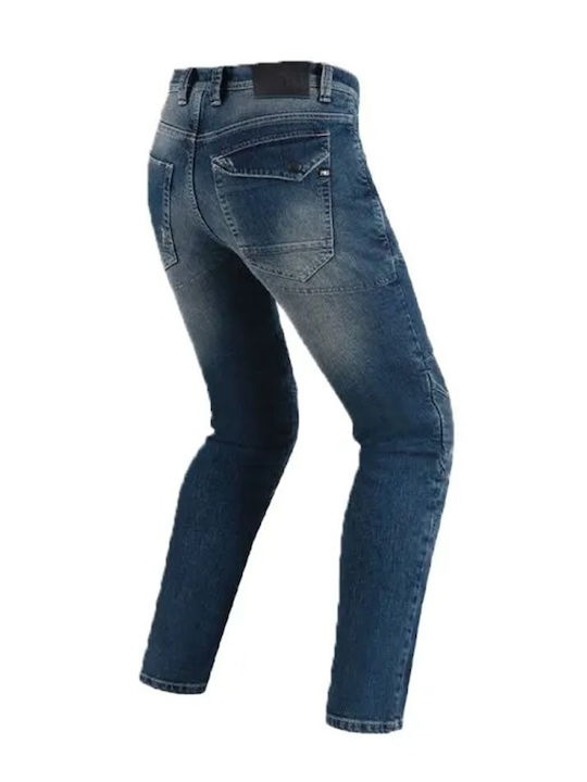 PMJ Vegas Herren Sommer Reithosen Blau