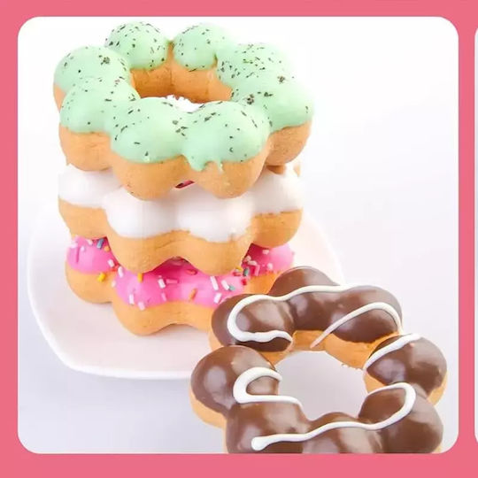 Φόρμα Σιλικόνης Flower Donut Γρι
