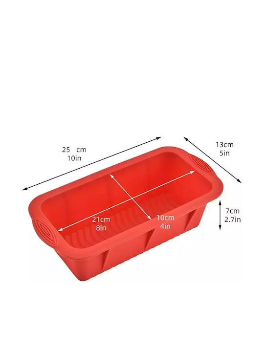 Silicone Bakeware Tins & Trays Rectangular Medium Turquoise