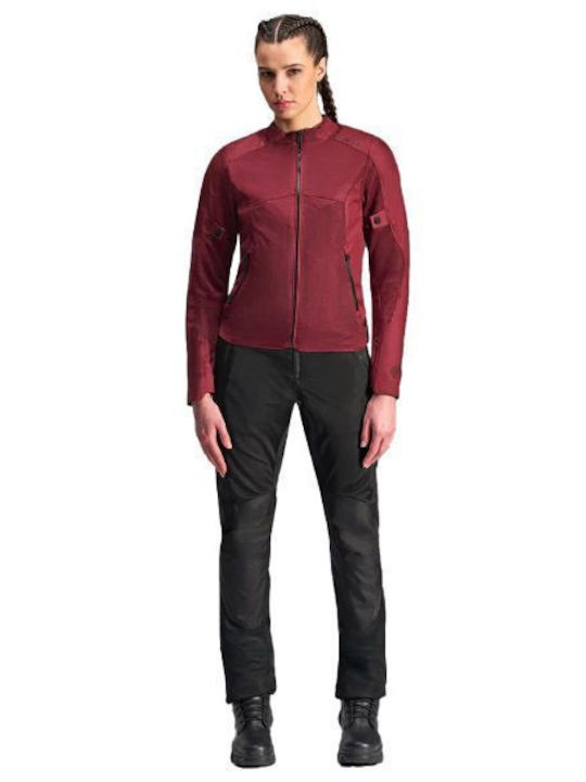 Alpinestars Stella C-1 Air Дамско Мотоциклетно яке Burgundy