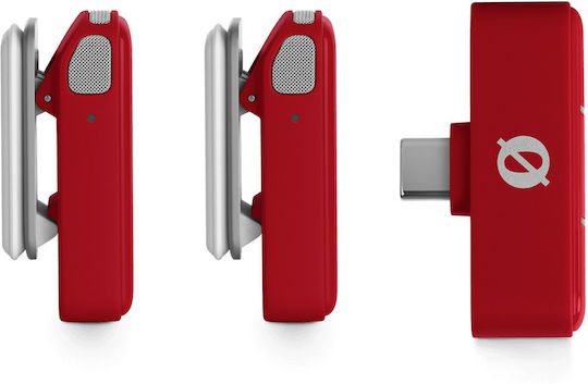 Rode Micro Комплект Микрофон USB Изскачащо меню за Мобилен в Red Цвят