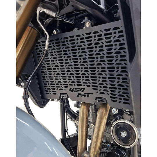 Cosmo Motorcycle Radiator Protector Black