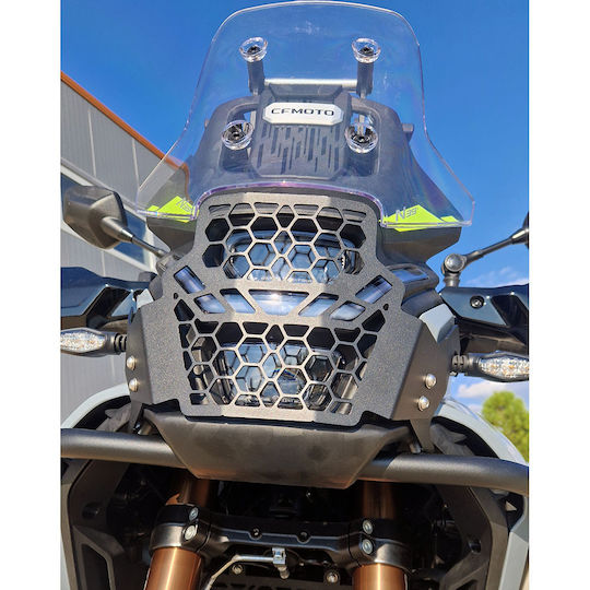Cosmo Protecție far motocicletă Negru