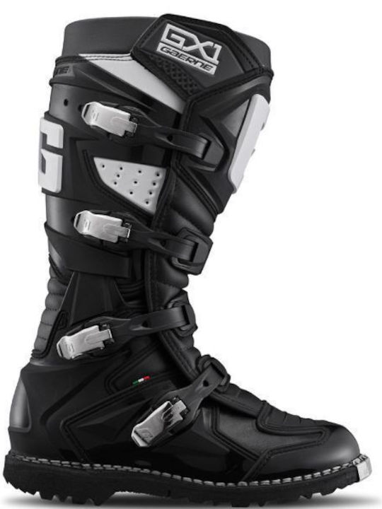 Gaerne GX-1 EVO Ανδρικές Μπότες Motocross Αδιάβροχες Μαύρες