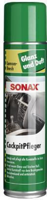 Spray de curățare pentru bord cu aromă de lămâie, fără silicon, 400ml Sonax