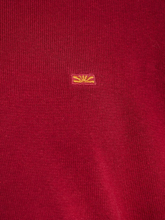 Long Sleeve Sweater Burgundy