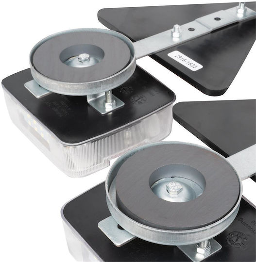 Set 2 Magnetische Piloten 2 Reflektierende Bänder LED Jbm-52839