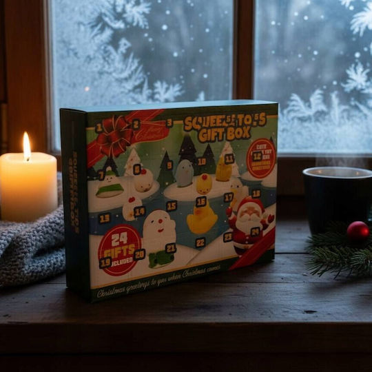 Calendar Advent Jucării Squishy