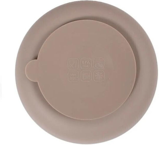 Filibabba Baby Food Bowl made of Silicone Gray 2pcs