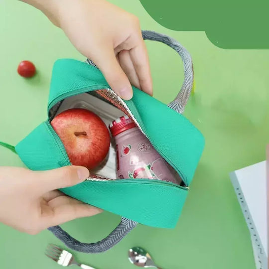 Cartoon Lunchbag Πράσινος Δεινόσαυρος