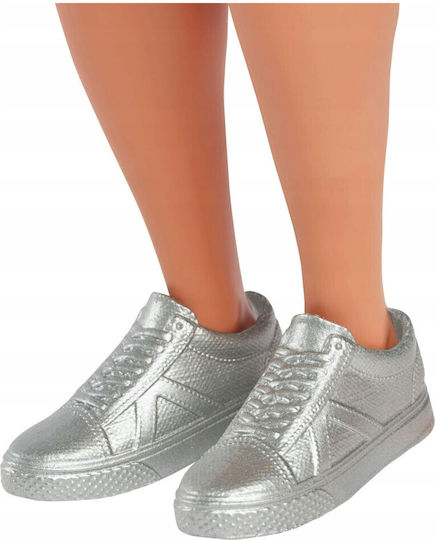 Barbie Boy Doll Fashionistas Blue And Green Ombre Tank With Jean Shorts And Silver Sneakers For 3+ Years