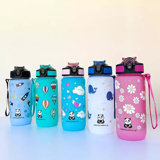 Pandaboo Kids Water Bottle Plastic 600ml