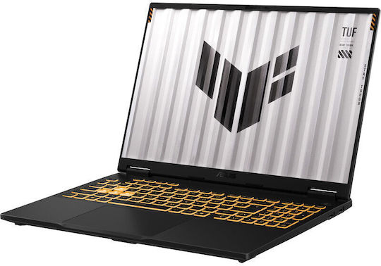 Asus TUF Gaming F16 FX608JPR-I7161 16" FHD+ 165Hz (Kern i7-14650HX/16GB/1TB SSD/GeForce RTX 5070/Kein Betriebssystem) Jaeger Grey (International English Tastatur)