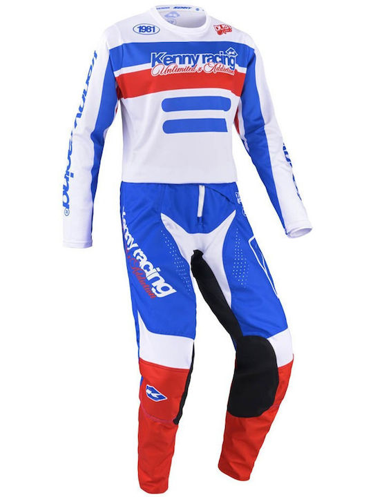Kenny Mx Force Ανδρική Μπλούζα Motocross Μακρυμάνικη Πολύχρωμη