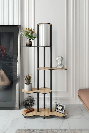 Lampadar De Podea Decorativ Cu Rafturi