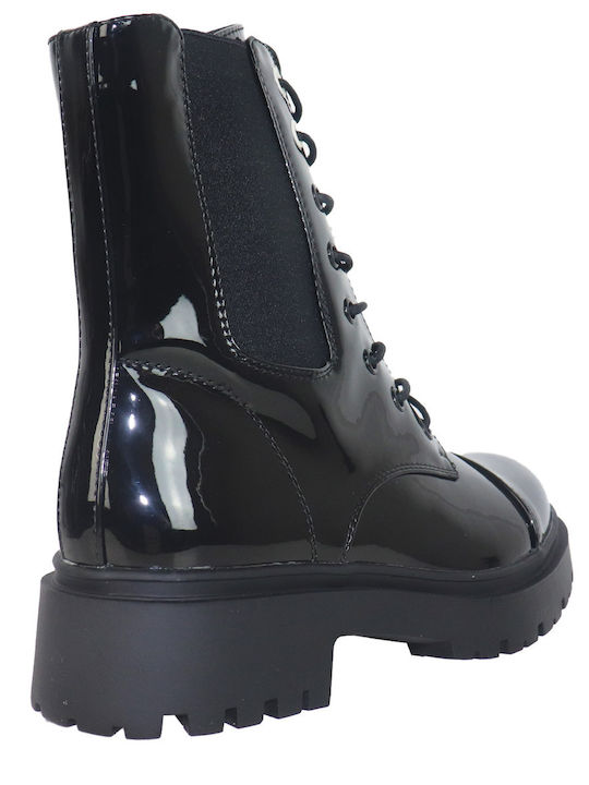Stiefeletten Damen Schwarz